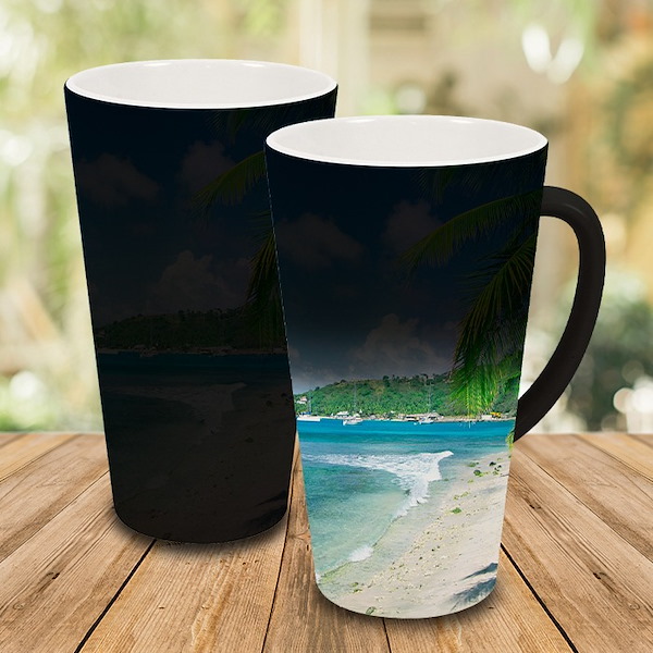 Custom Color Changing Mug | Heat Sensitive Photo Mug | Winkflash