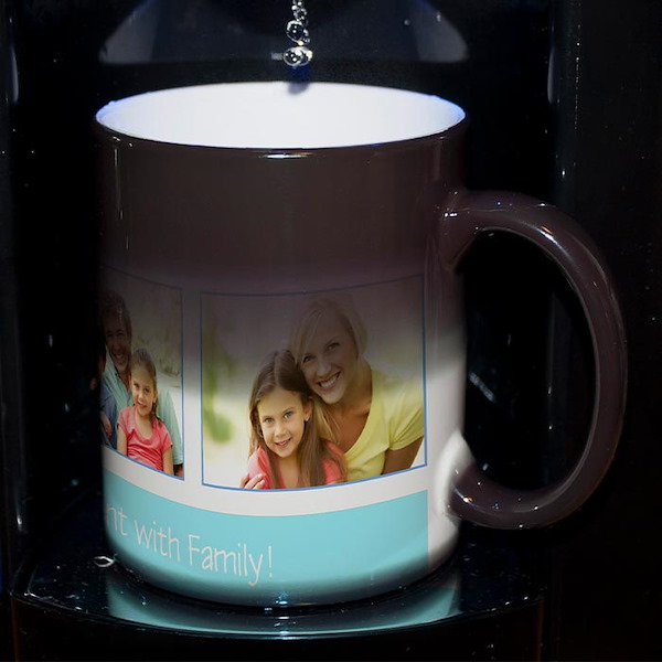 Custom Color Changing Mug | Heat Sensitive Photo Mug | Winkflash