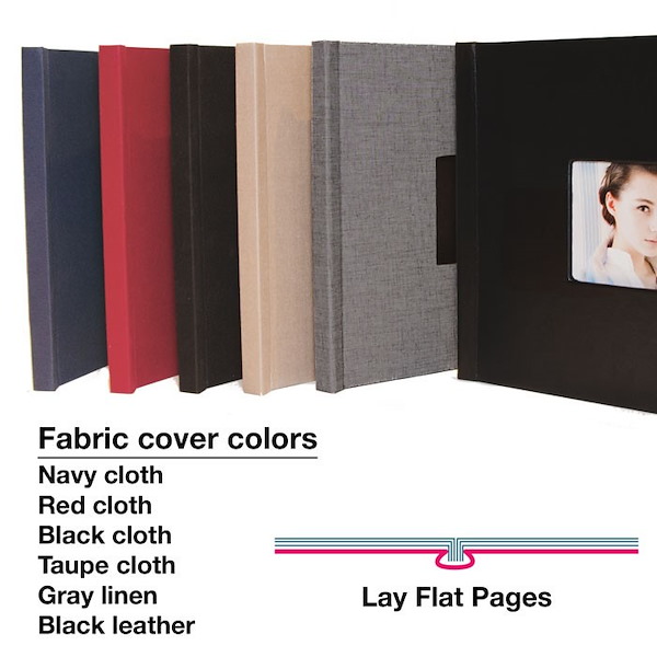 Fabric Photo Books - Premium Layflat & Professionally Fabric