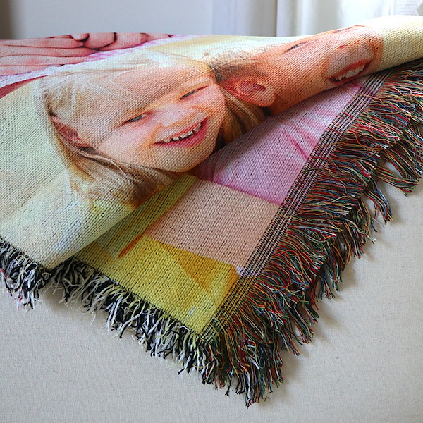 Custom Photo Blanket Woven Tapestry Blankets MyPix2