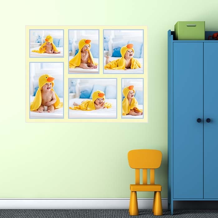 Peel and Stick Collages